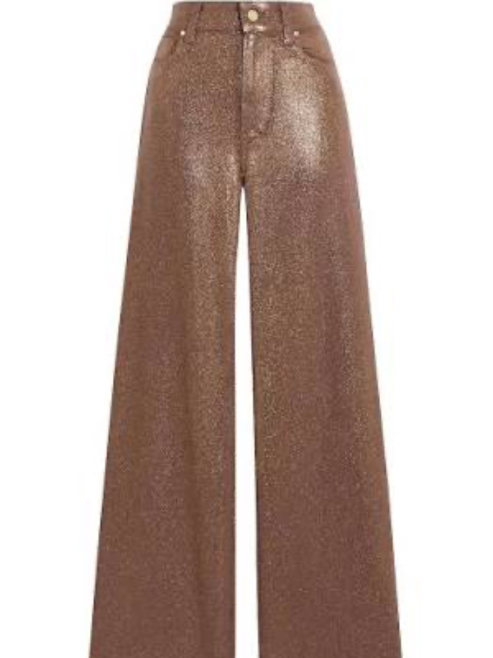 Paige Sasha glitter wide leg jeans